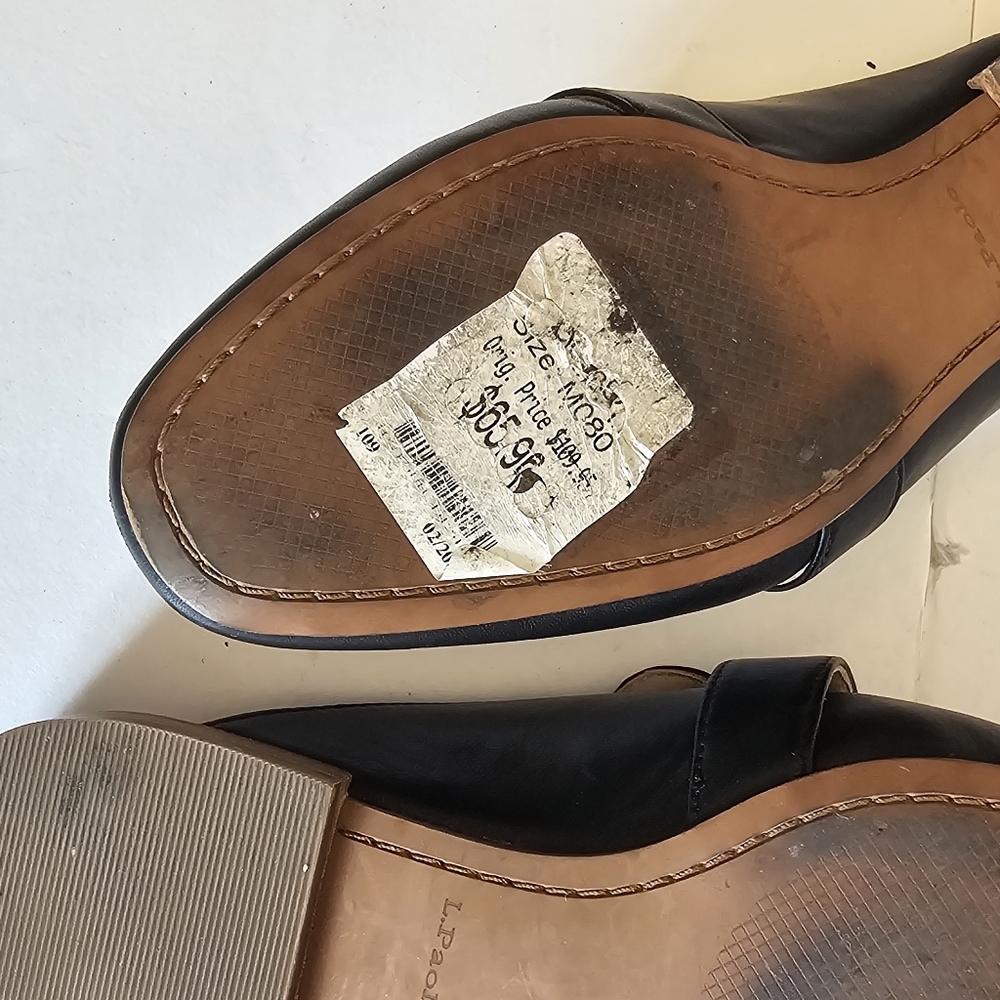 Linea Paolo Women's  Slip on Sliders Sandals Black Size 8 - Picture 13 of 13